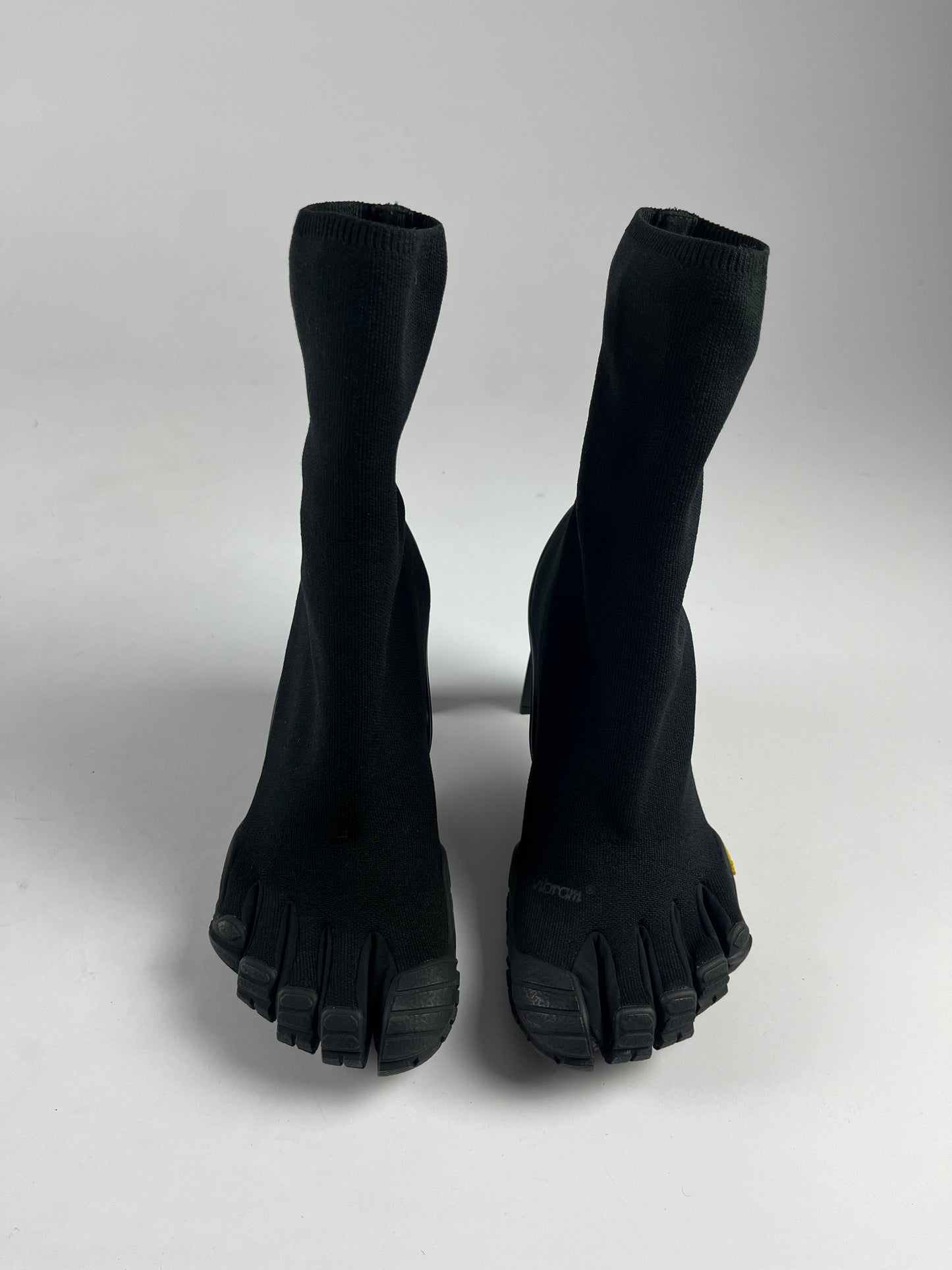 Balenciaga Vibram Black Heeled FiveFingers Toe Boots FW 2020 - 37 EU