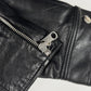 Dior Homme Dark Aviator Leather Trucker Jacket SS 2008 - M