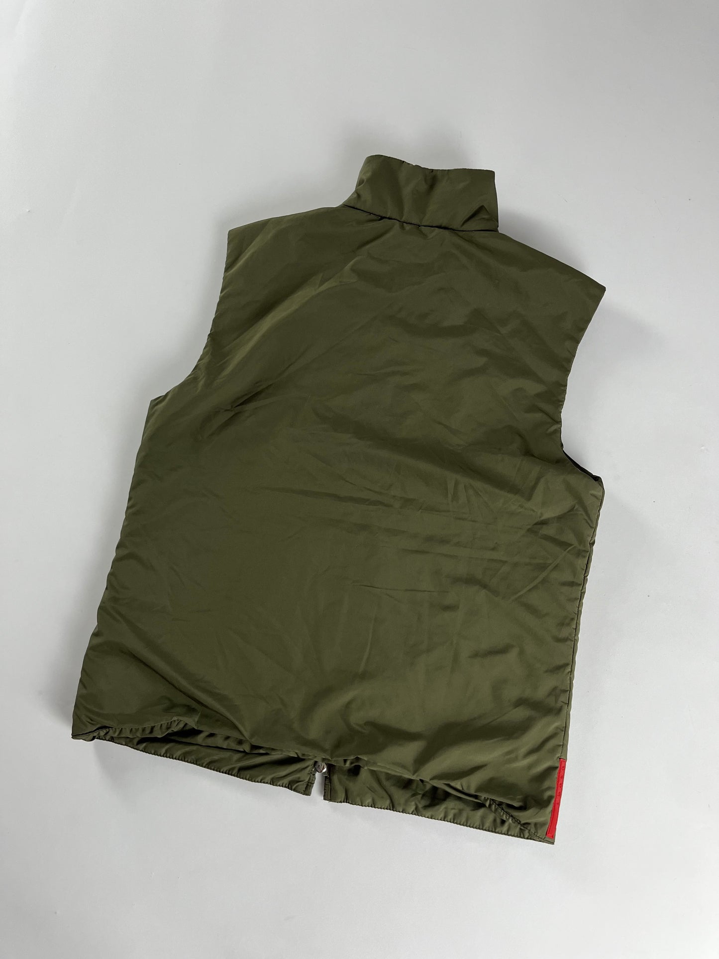 Prada Linea Rossa Utility Nylon Vest 2000s - S