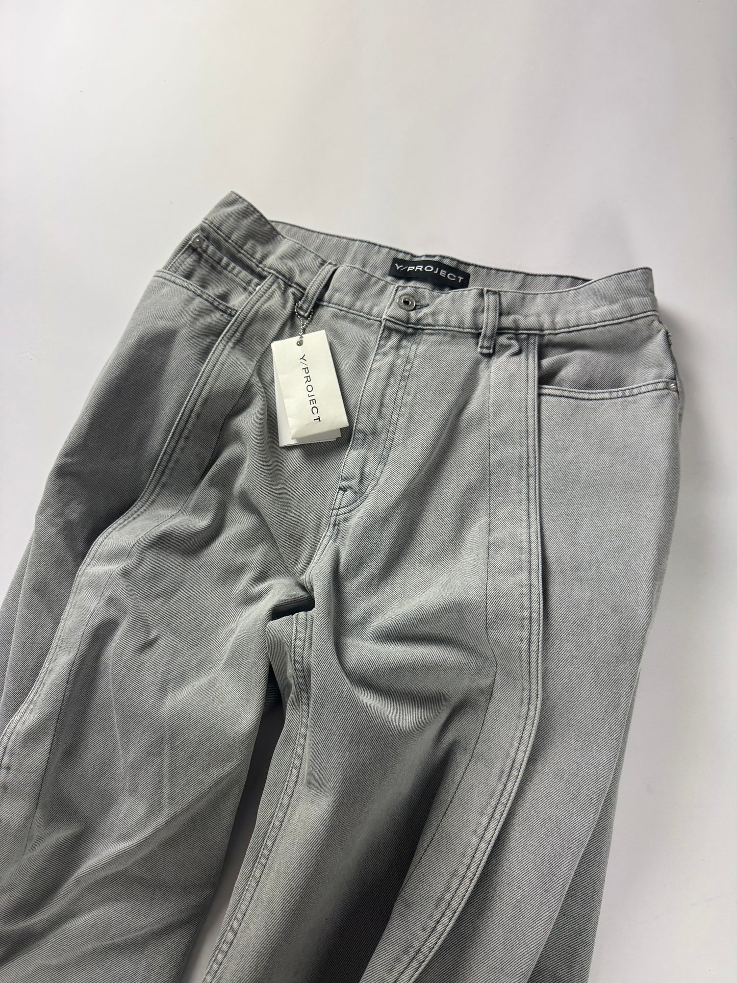 Y/Project Grey Banana Pants SS 2024 - 32 US