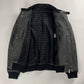 Dior Homme Wool Navigate Leather Belted Collar Bomber Jacket FW 2007 - L