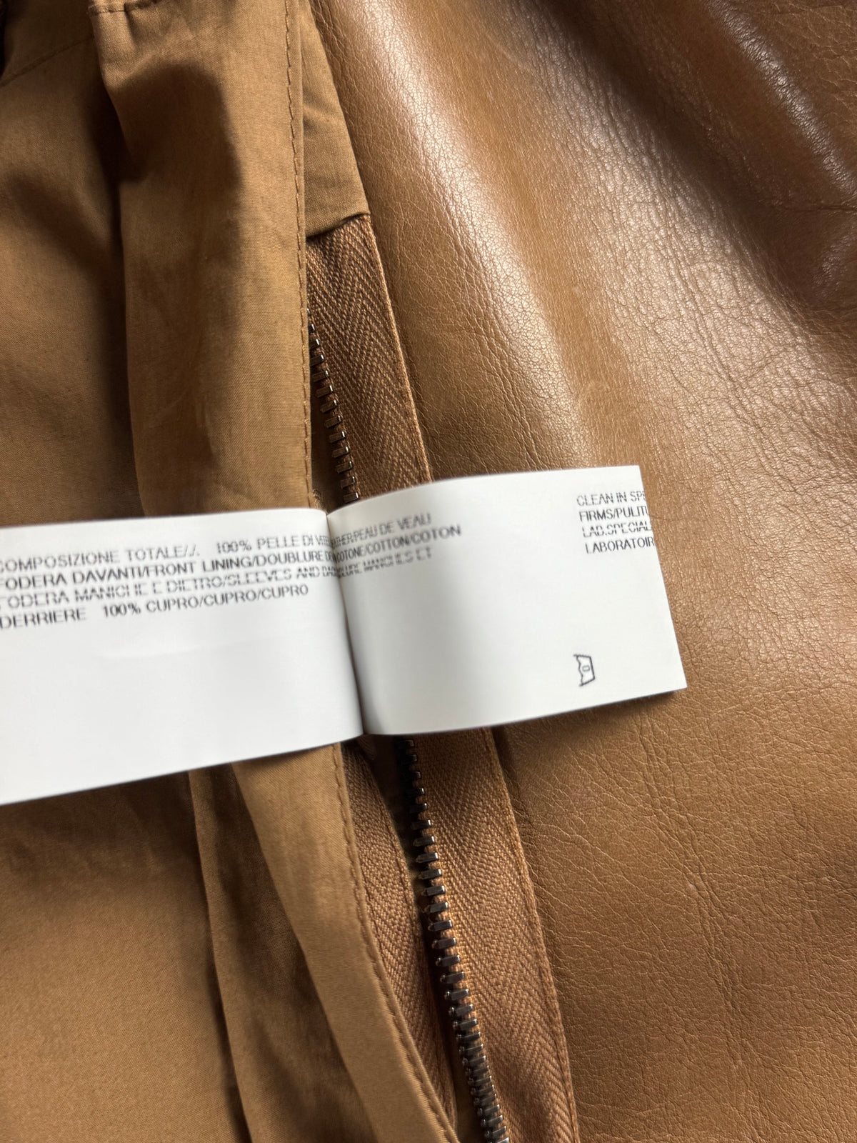 Rick Owens "Sphinx" Lamb Leather Stooges Perfecto Moto Jacket FW 2015 - L