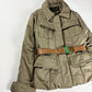 Louis Vuitton Leather Belted Saharienne Puffer Jacket FW 2008 - S