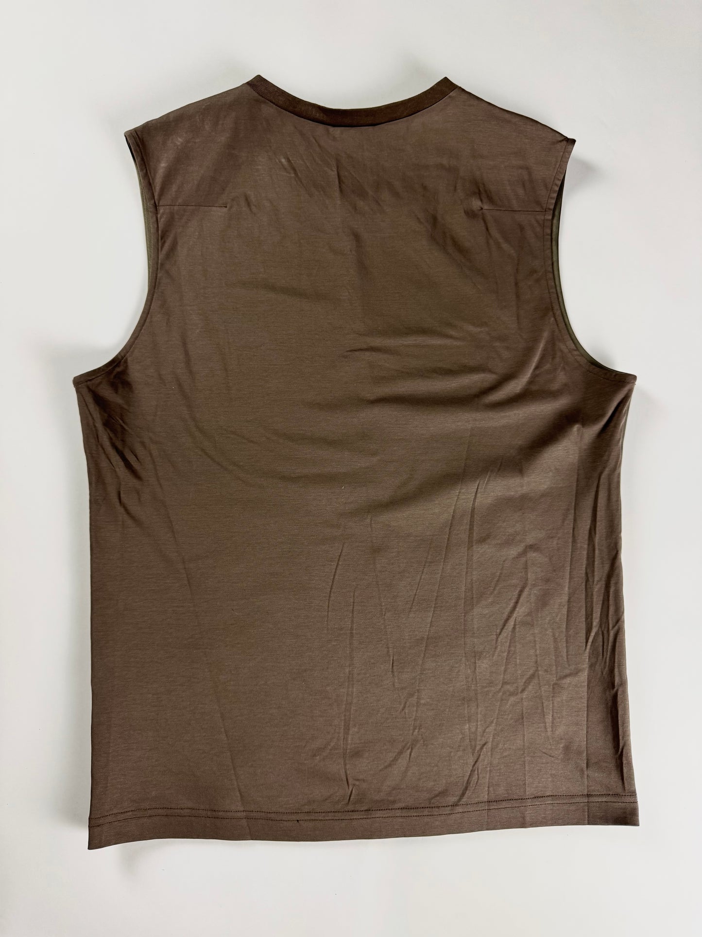 Dior Homme Sample Khaki Essential Tank Top SS 2014 - M