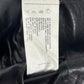 Rick Owens Black Shadow Leather Bomber Jacket 2010s - XL