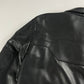 Dior Homme Black Leather Bomber Jacket SS 2008 - M