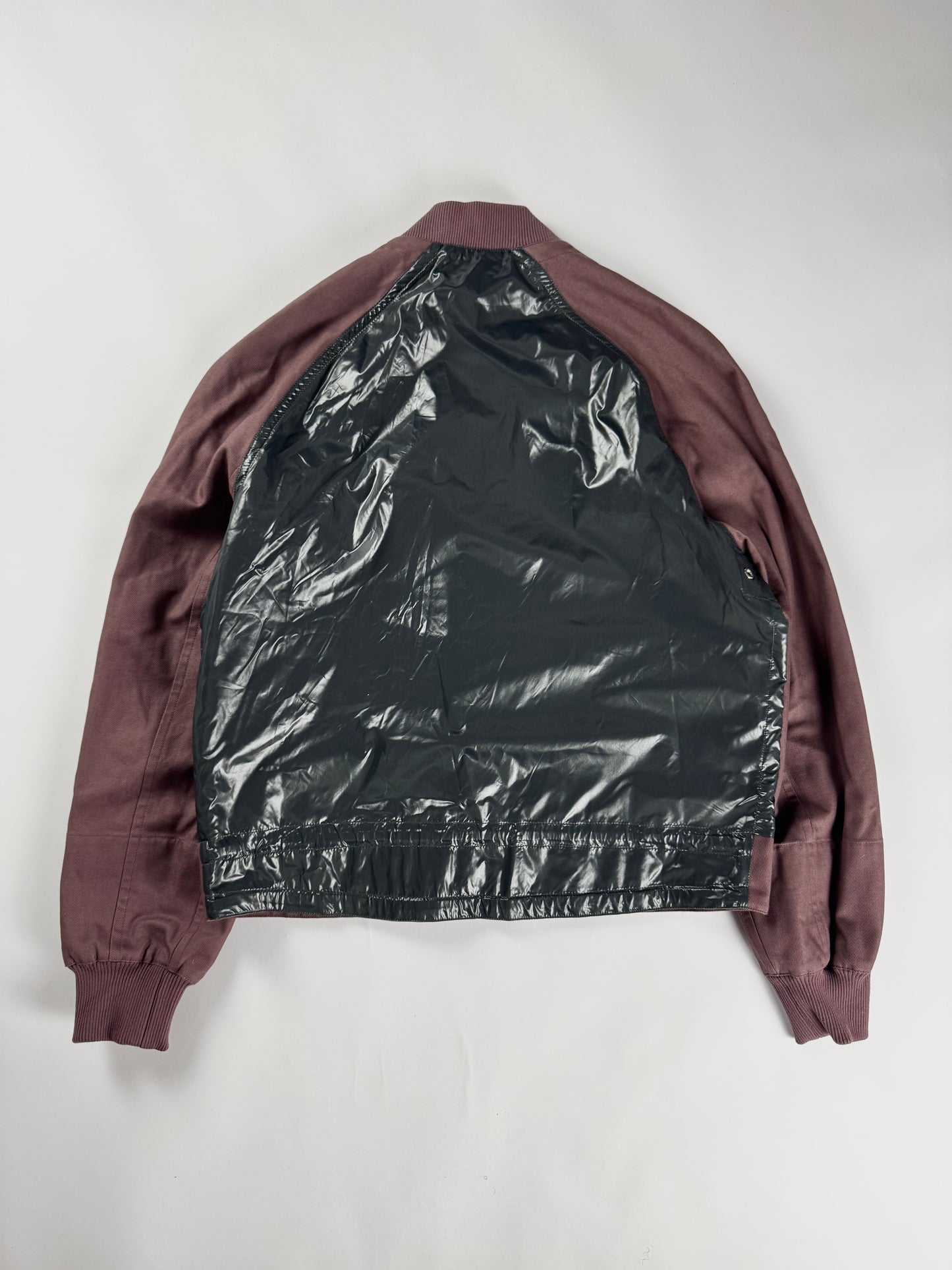 Hermès Sample Reversible Lacquered Nylon Prune Canvas Jacket SS 2022 - M