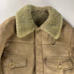 Gucci Tom Ford Suede Camel Shearling Jacket FW 2002 - XL