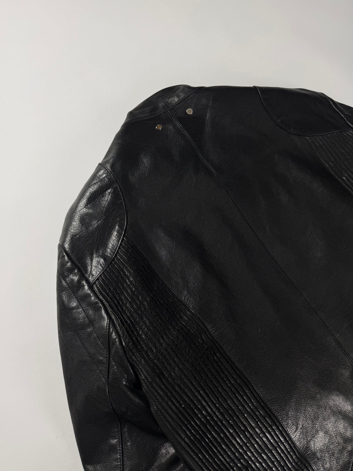 Louis Vuitton Black Heavy Leather Perfecto Biker Jacket SS 2008 - M