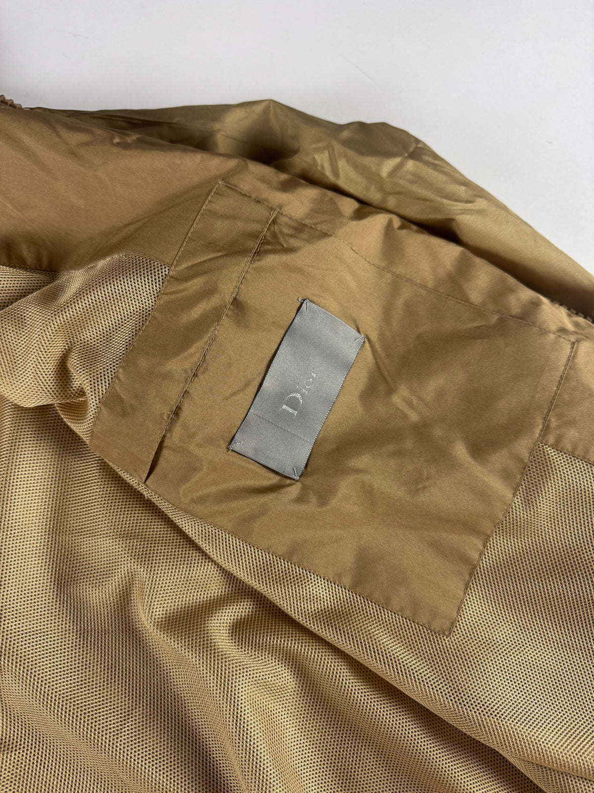 Dior Homme Kris Van Assche  Fragmented Nylon Bomber Jacket SS 2009 - L