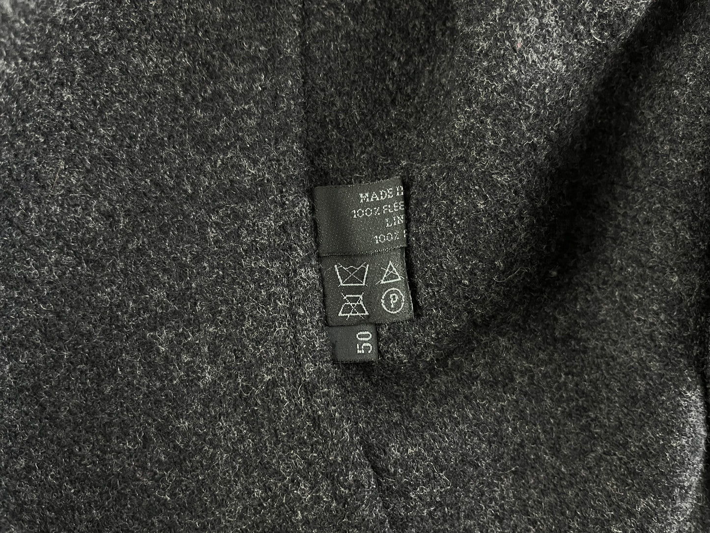 Prada Pure Shadow Grey Wool Coat FW 1998 - M