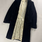 Jean Paul Gaultier Puissance Two Minimalist Dark Velvet Mandarin Collar Coat 2000s - M