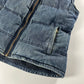 Prada Denim Puffer Vest 2000s - S