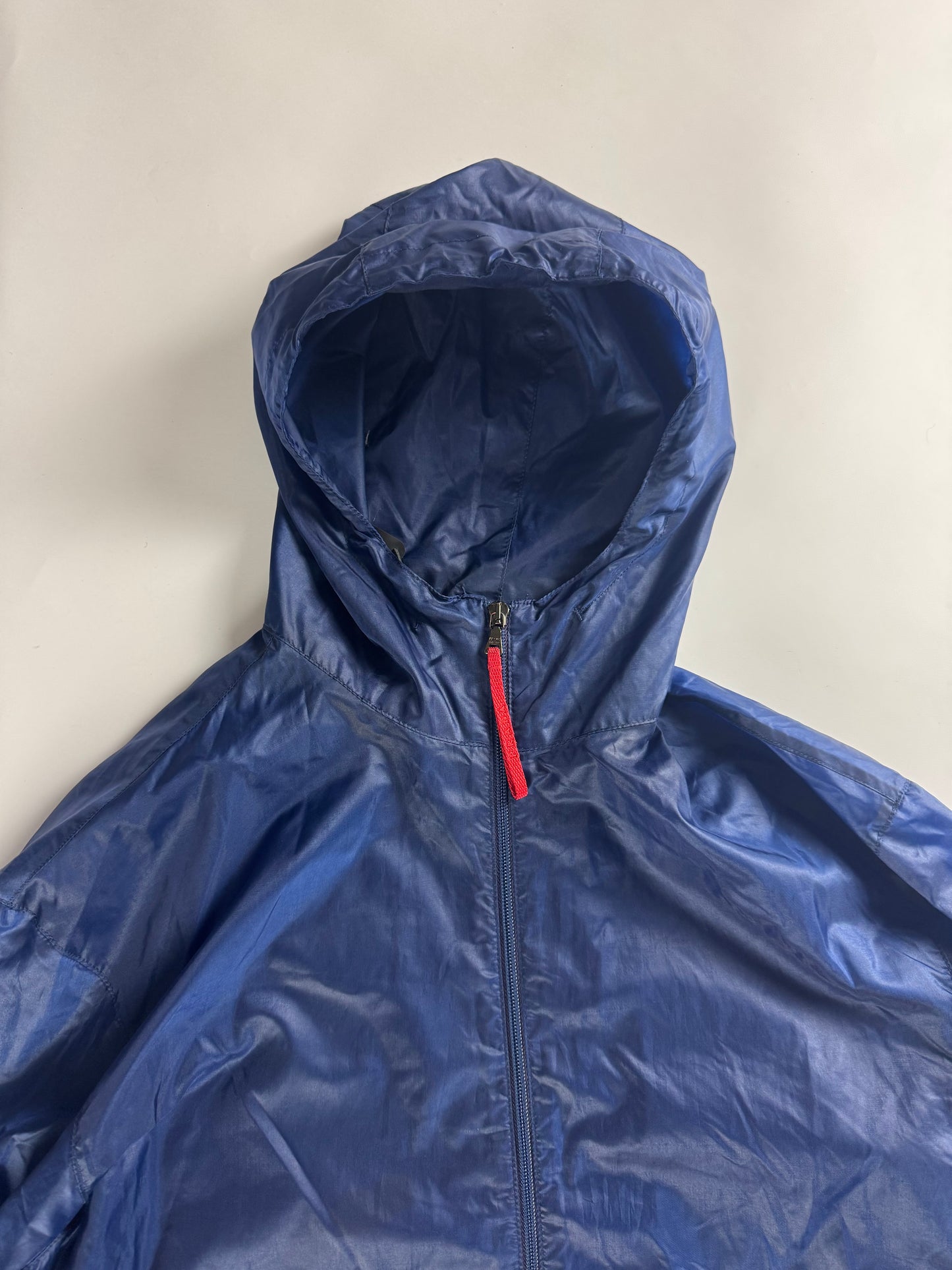 Prada Linea Rossa Light Nylon Reflective Patchs Jacket SS 1999 - L