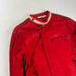 Yves Saint Laurent Rive Gauche Tom Ford Red Leather Motor Jacket SS 2004 - M