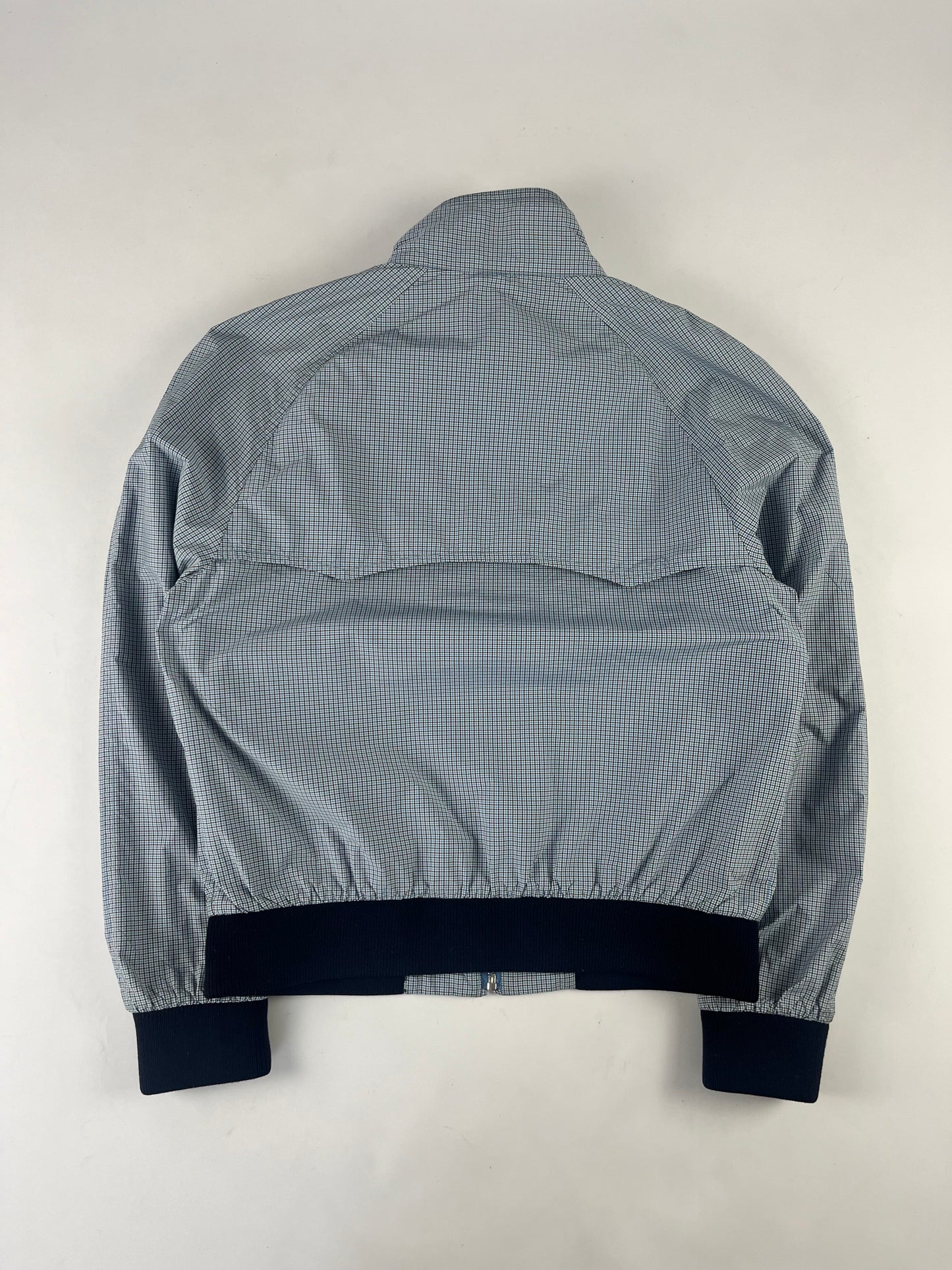 Prada Grid Checkered Nylon Bomber Jacket SS 2017 - M