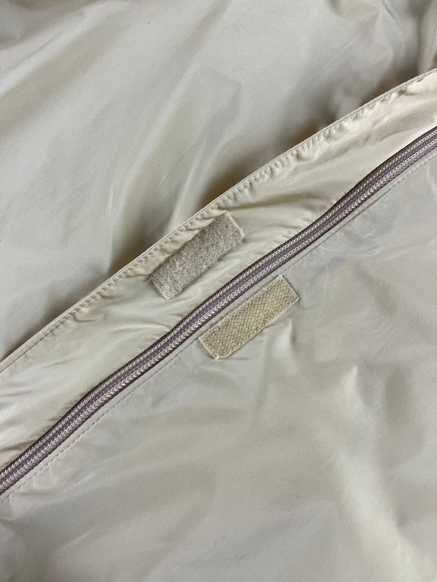 Prada Translucent Yellow Nylon Strapped Long Light Jacket SS 1998 - S