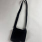 Prada Black Leather Strapped Crossbody Bag SS 1999 - OS