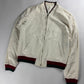 Gucci White Cotton OG Colors Bomber Jacket 2000s - M