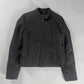 Louis Vuitton Dark Grey Cotton Stitch Details Rider Jacket 2000s - XS