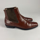Thierry Mugler Brown Leather Chelsea Boots 2000s - 43,5 EU