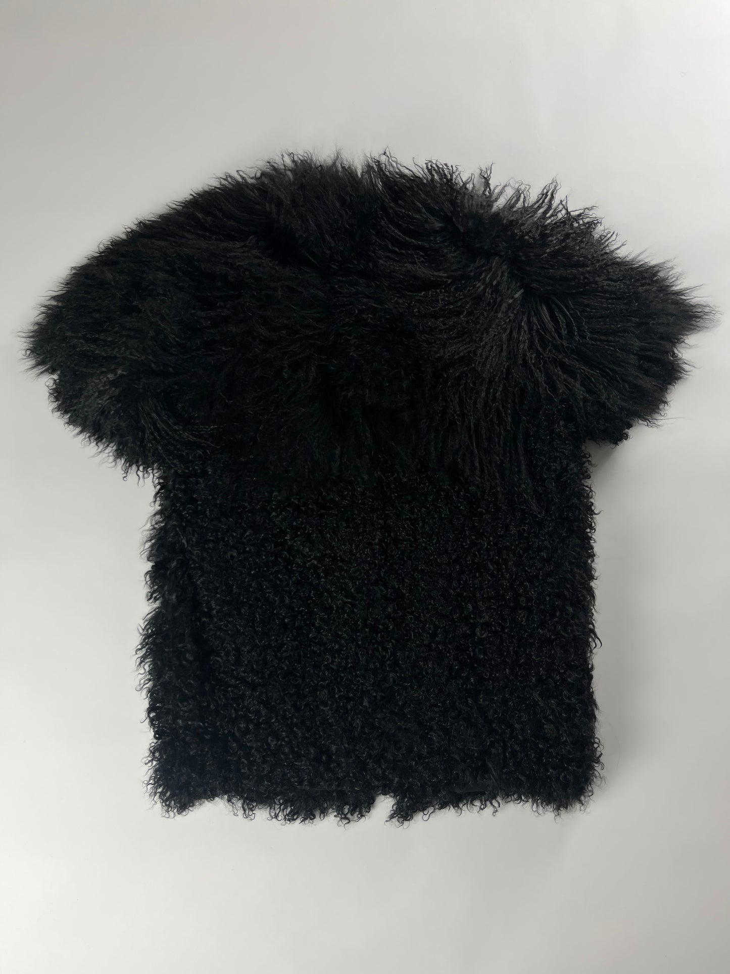 Miu Miu Fur Sheep Fur Couture Blouse Jacket FW 2011 - M