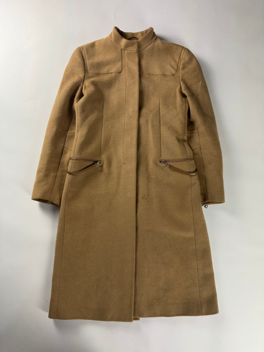 Prada Camel Wool Padded Elbows Coat FW 1999 - S