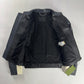 Gucci Sample Alexandro Michele Elbows & Shoulders Strong Pads Leather Biker Jacket FW 2023 - M