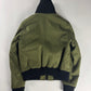 Lanvin Sample Oversize Zipper Green Bomber Jacket FW 2022 - S