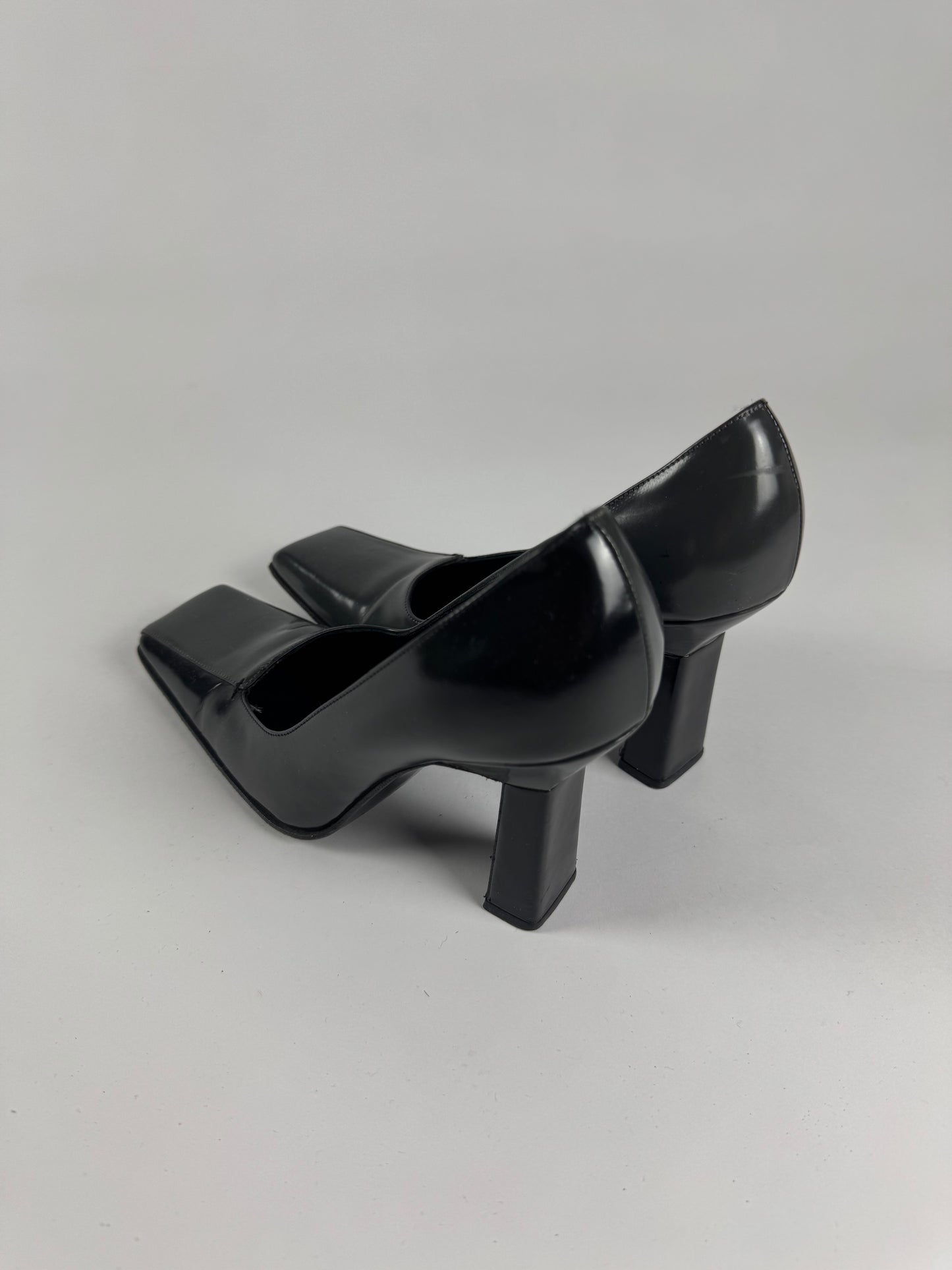 Prada Shadow Two Tones Leather Heels FW 1998 - 36,5 IT/37,5 EU
