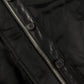 Prada Leather Sleeves Belted Collar Pilot Jacket 2000s - S