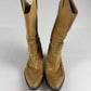 Gucci Tom Ford Camel Cream Leather Cowboy Western Boots SS 2004 - 45 EU