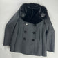 Prada Wool Inside Sheep Fur Elegant Collar FW 2010 - XS