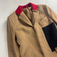 Givenchy Cashmere Color Patch Wool Coat Pre Fall 2015 - M