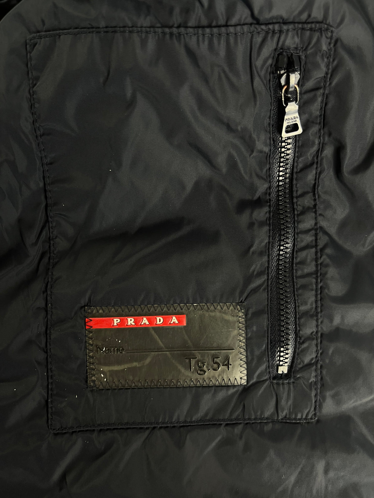 Prada Oblique Marine Nylon Jacket FW 2006 - L