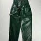 Armani Exchange Sample Crocodile Effect Belted Pants FW 2022 - S