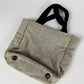 Prada Grey Cotton Mini Bag SS 1999 - OS