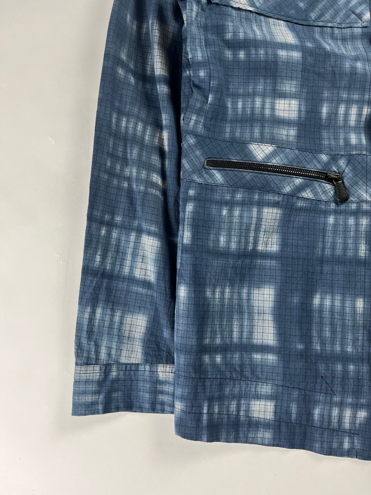 Bottega Veneta Blue Gradient Striped Work Jacket - M