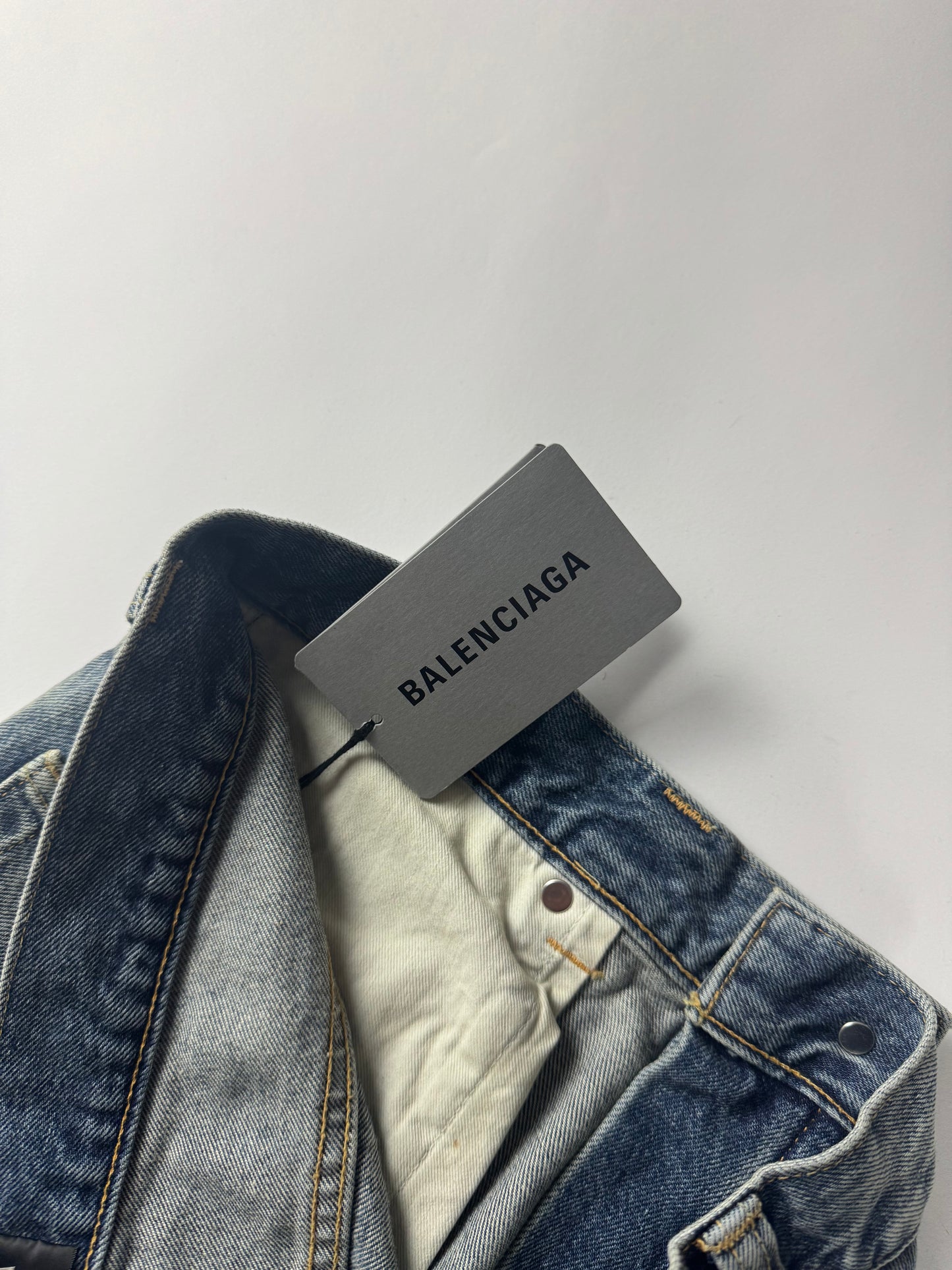 Balenciaga Iconic Perfect Bootcut Flare Denim Pants SS 2022 - M