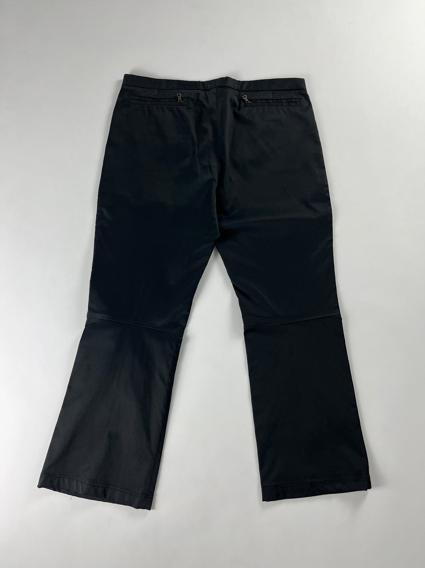 Prada Modern Flare Minimalist Pants 2000s - M