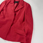Prada Red Buttoned Stitches Blazer Jacket FW 1998 - S