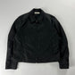 Prada Monochrome Midnight Minimalist Double Zip Jacket 2000s - L