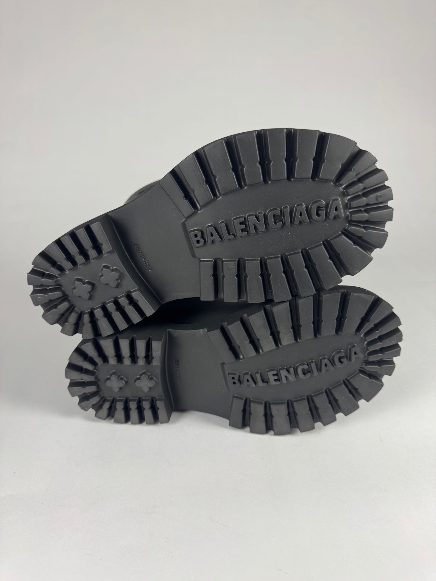 Balenciaga Dark Grey Steroid Oversized Boots Resort 2023 - 43 EU