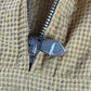Hermès Sample Front Pocket Soft Textured Sand Turtleneck Half Zip Jacket SS 2020 - M