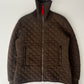 Prada Sport Brown Quilted Zipper Jacket FW 2001 - L