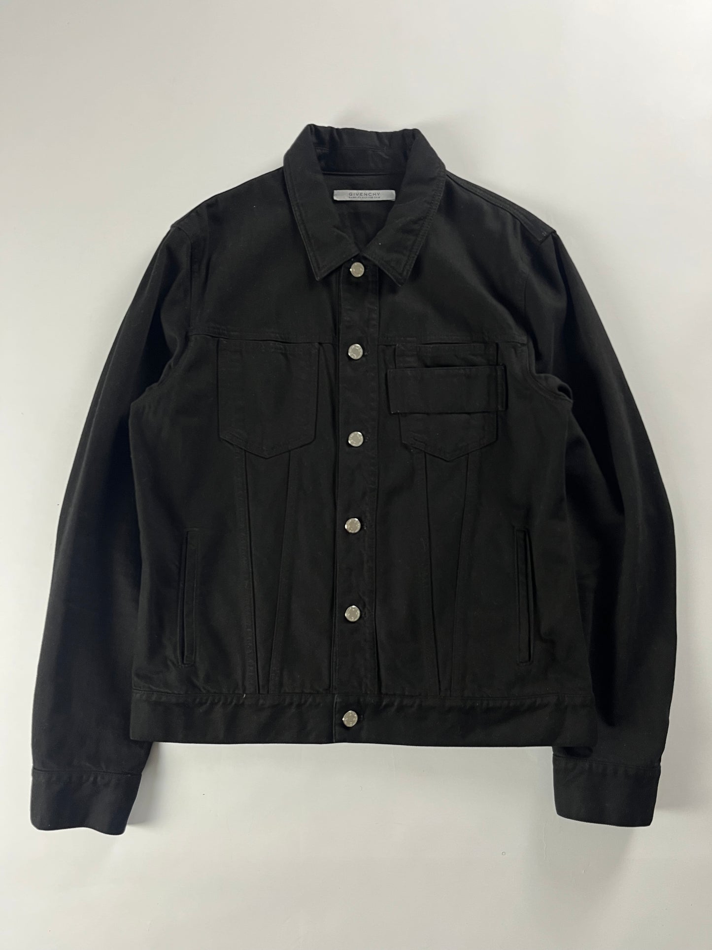 Givenchy Sample Black Denim Jacket SS 2017 - L