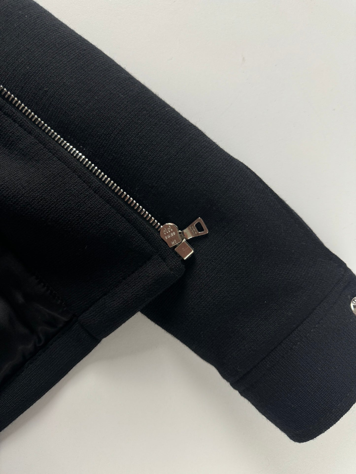 Prada Black Drawstring Zipper Jacket FW 1997 - M