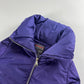 Prada Purple Turtleneck Down Jacket - S