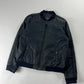 Prada Navy Lined Sleeve Bomber Jacket FW 2007 - M