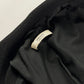Prada Black Virgin Wool Elegant Coat 2000s - S